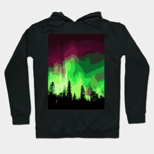 Fluorescent Forest - Landscape Hoodie